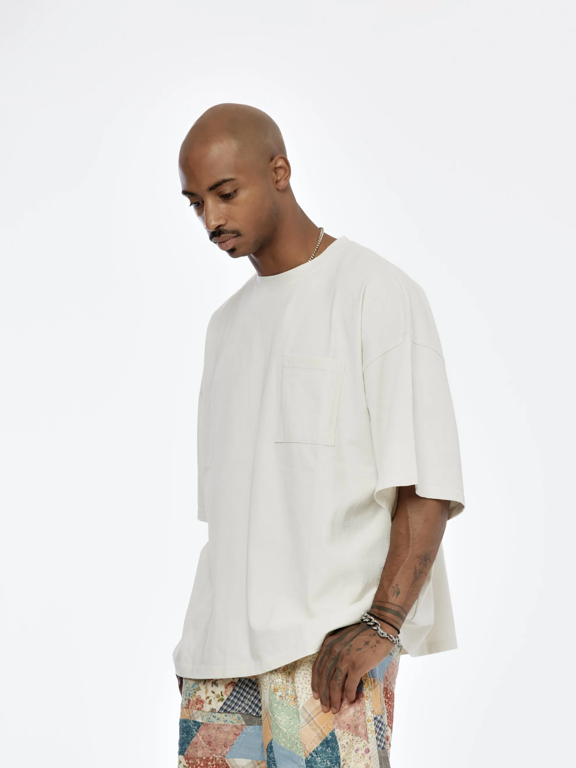 2Tones Big Pocket Bone Tee (Trico)