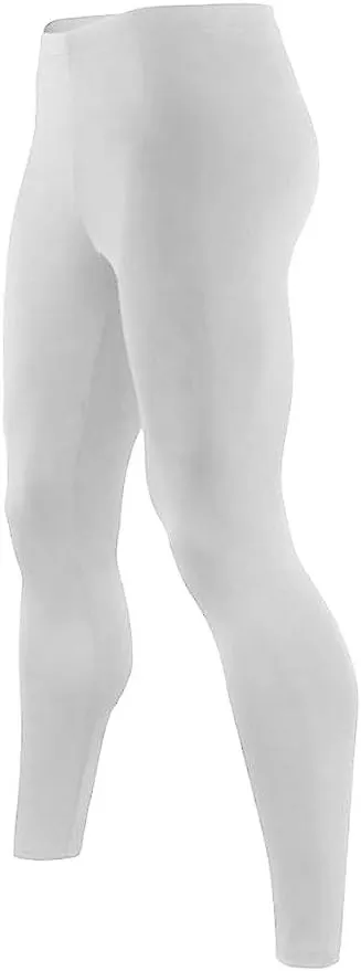 9M Mens Ultra Soft Thermal Underwear Leggings Bottoms - Compression Pants with Fleece Lined
