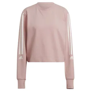 adidas Designed To Move Sweat Top - Womens - Wonder Mauve