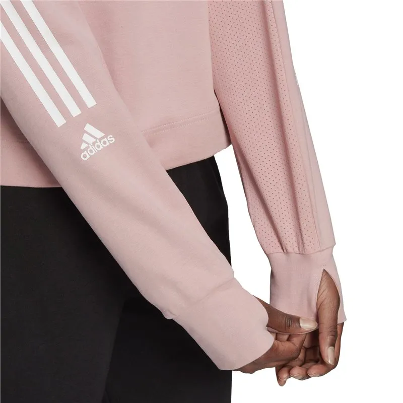 adidas Designed To Move Sweat Top - Womens - Wonder Mauve