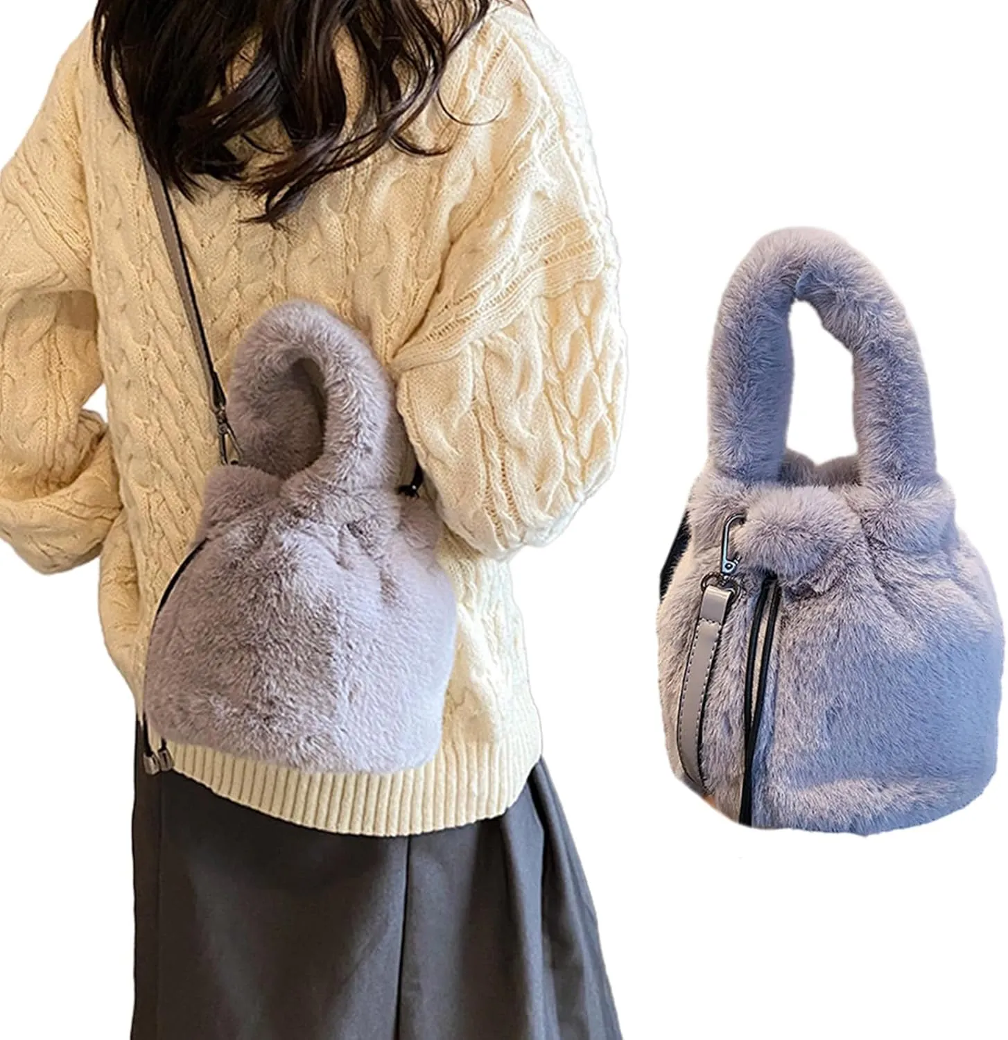 Adjustable Drawstring Bucket Bag Stylish and Durable Shoulder Bags Handbag Perfect for Traveler and Students
