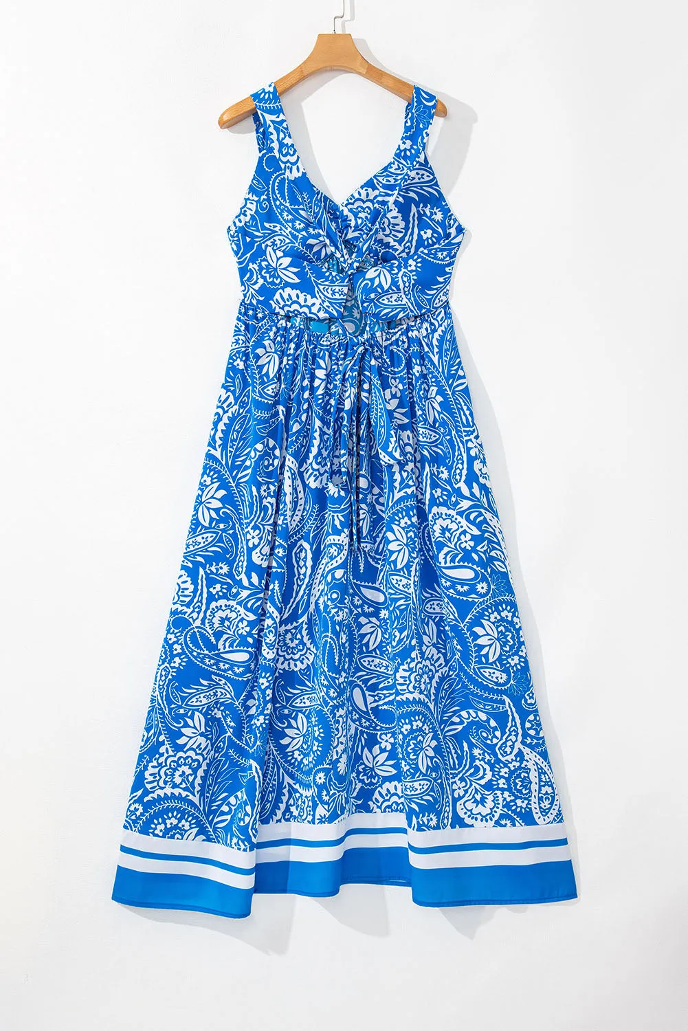 Alicia Floral Backless Maxi Dress