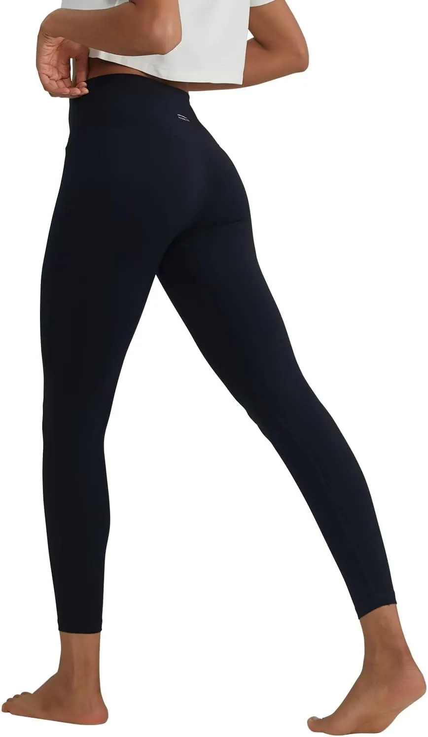 ALONG FIT High Waisted Leggings with Pockets, Tummy Control Workout Leggings for Women 25 Soft Yoga Pants Gym Sport Lounge