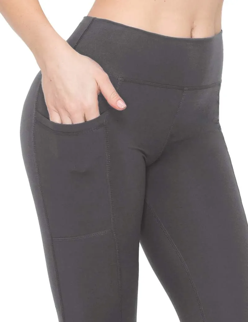 ALWAYS Pockets Yoga Pants Leggings for Women - Super Soft Stretch High Waisted Active Workout Gym Athletic Leggings