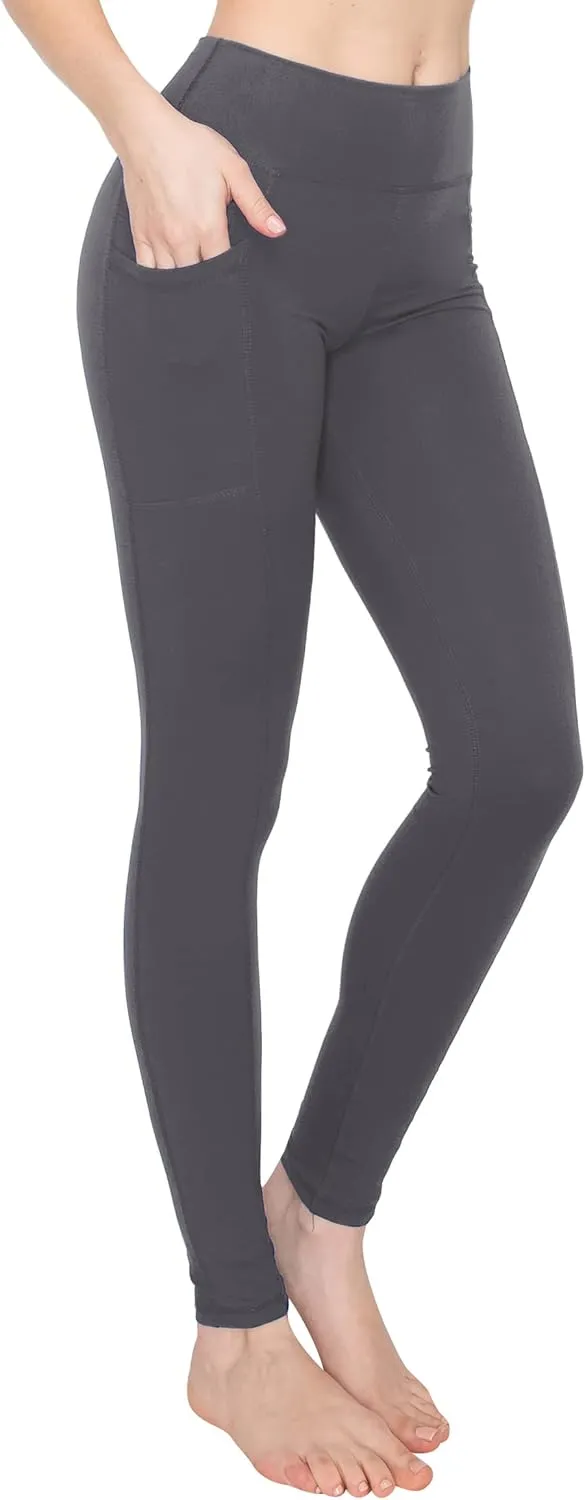 ALWAYS Pockets Yoga Pants Leggings for Women - Super Soft Stretch High Waisted Active Workout Gym Athletic Leggings