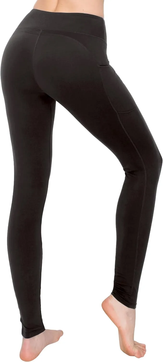 ALWAYS Pockets Yoga Pants Leggings for Women - Super Soft Stretch High Waisted Active Workout Gym Athletic Leggings