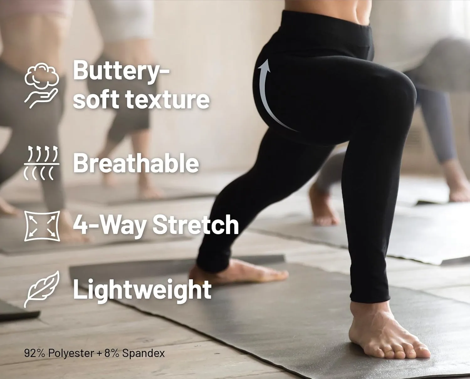 ALWAYS Women Jogger Sweatpants - Super Soft Stretch Lightweight Drawstrings Pants with Pork Chop Pockets