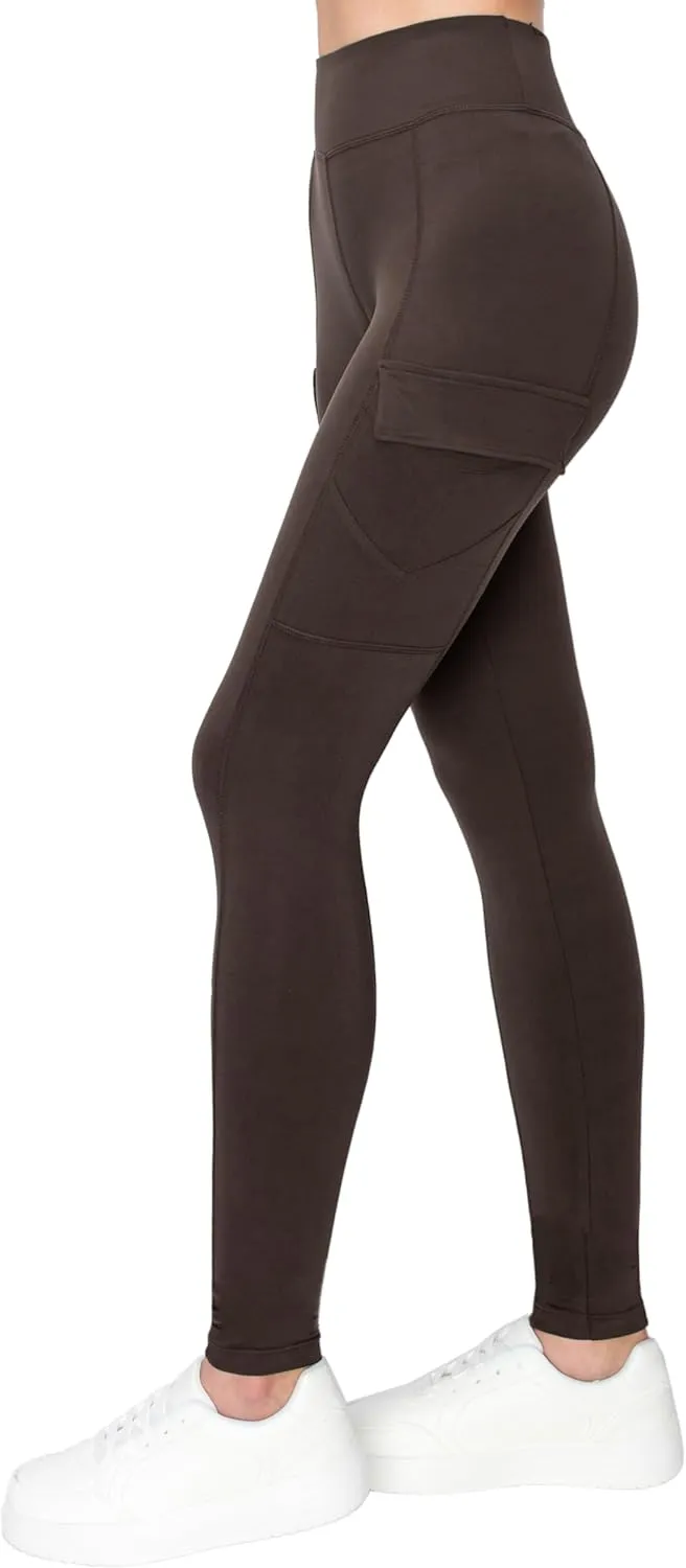ALWAYS Women's Yoga Leggings - High Waist Premium Soft Solid Stretch High Waist Legging Pants