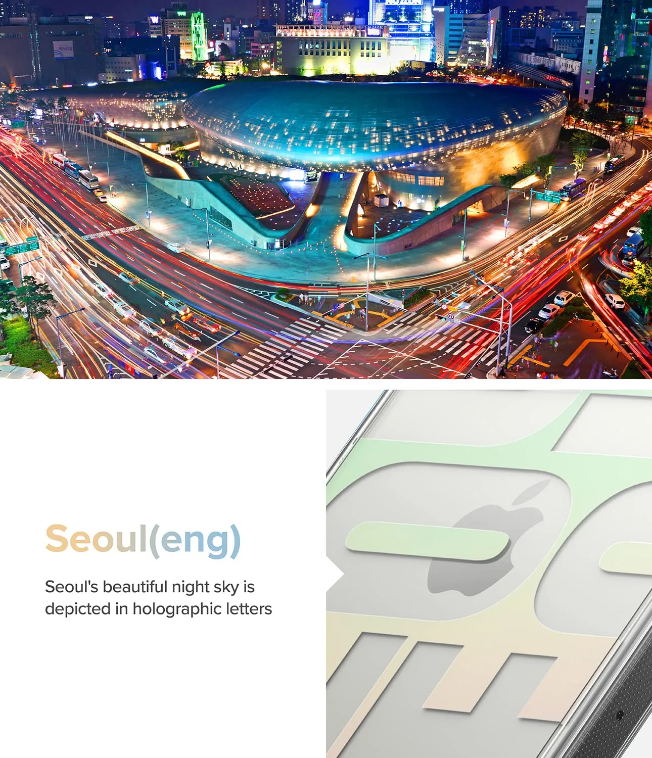 Apple iPhone 14 Pro Back Cover Case | Fusion Design - Seoul