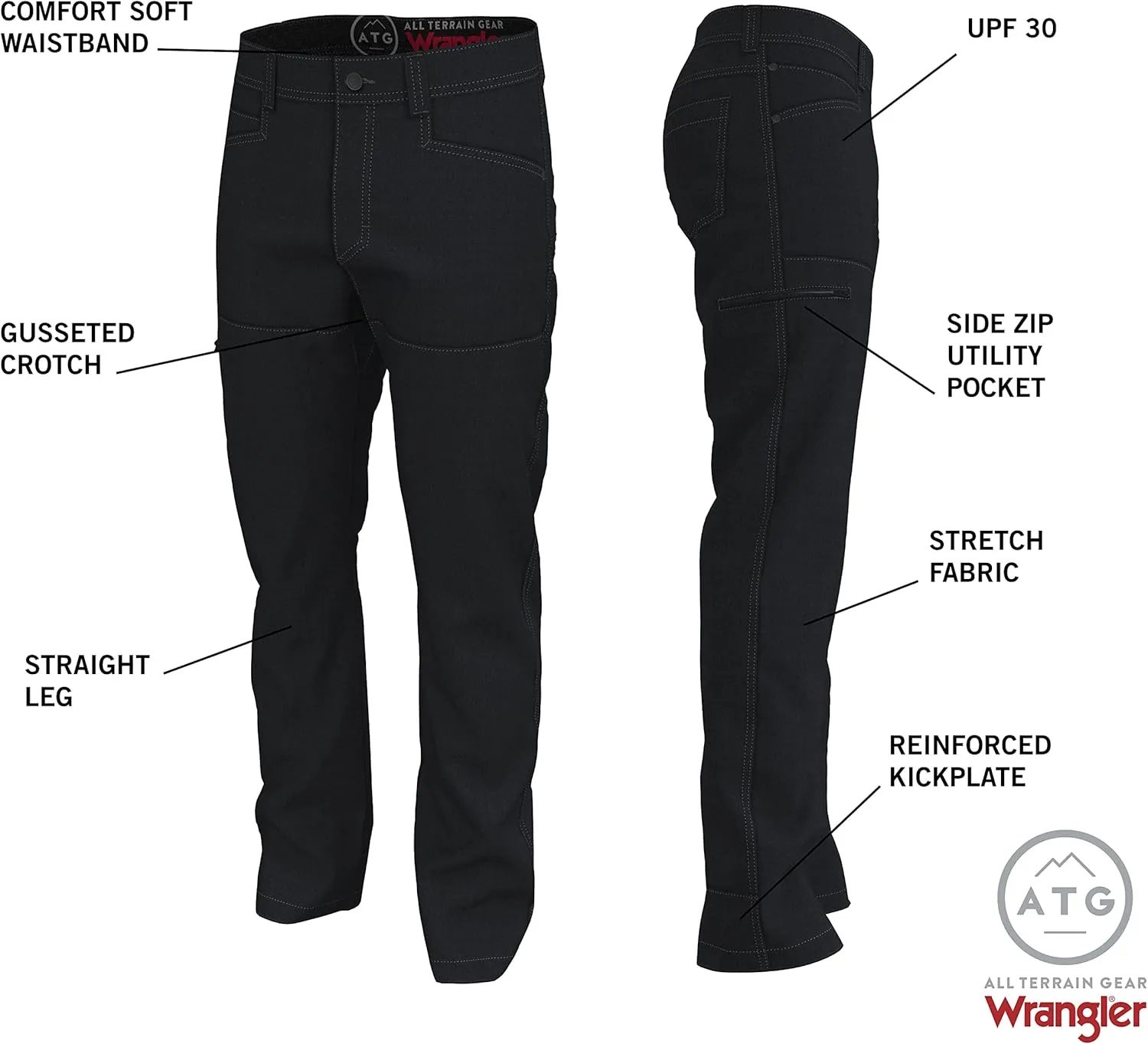 ATG by Wrangler Men's Synthetic Utility Pant