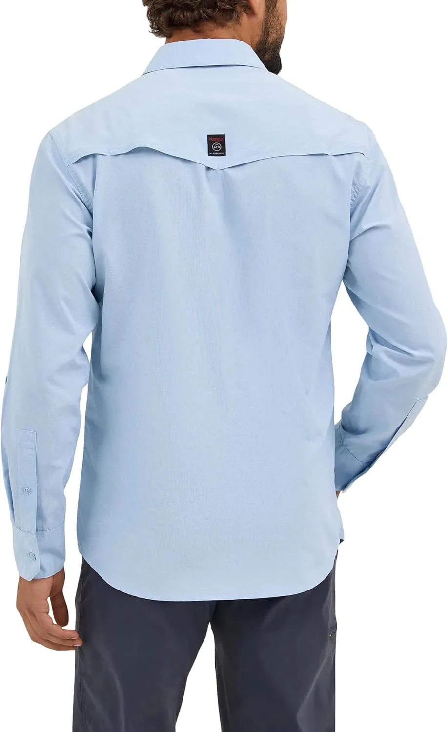 ATG by Wrangler Men's Western Drover Button-Down Shirt