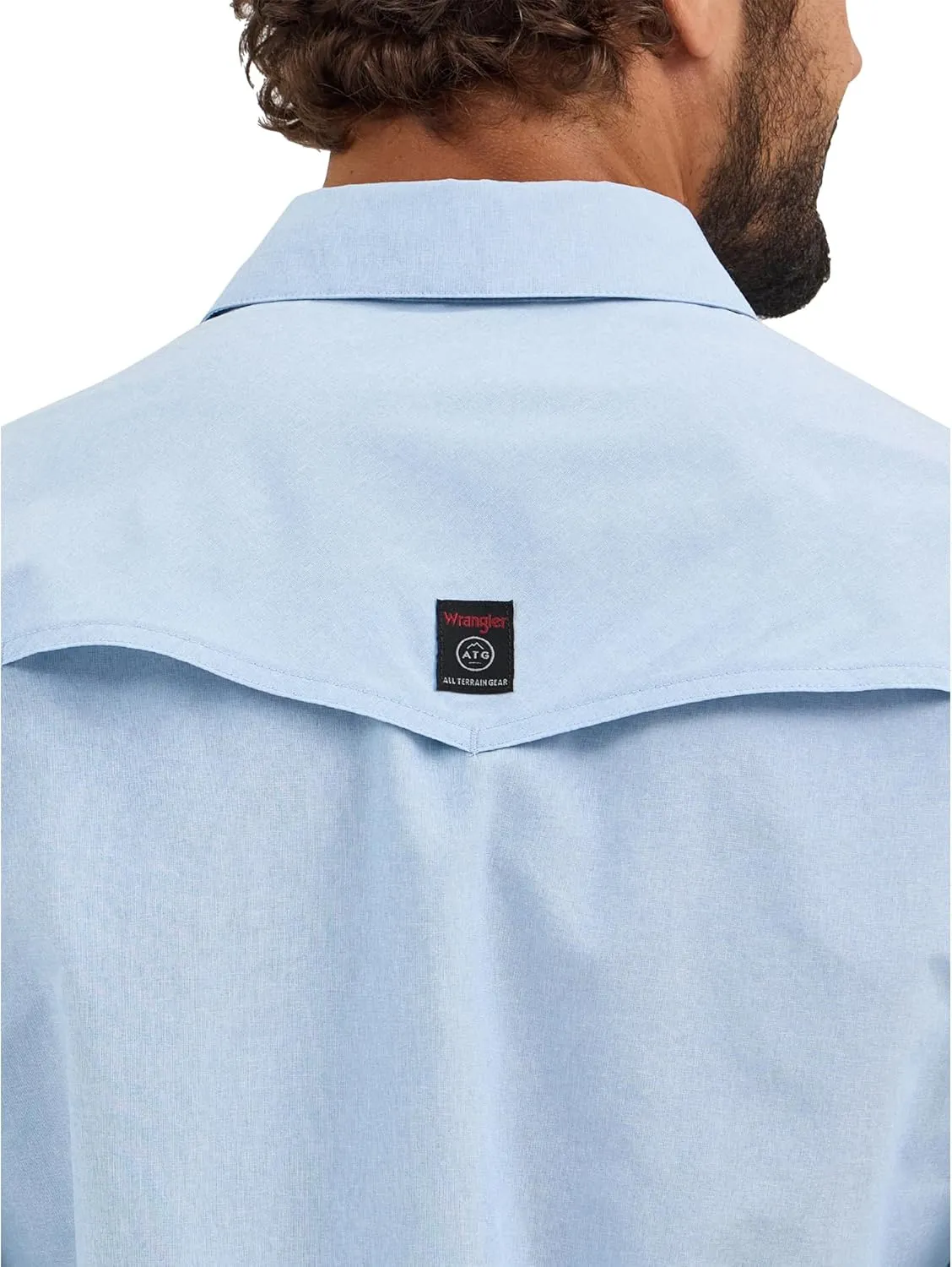 ATG by Wrangler Men's Western Drover Button-Down Shirt
