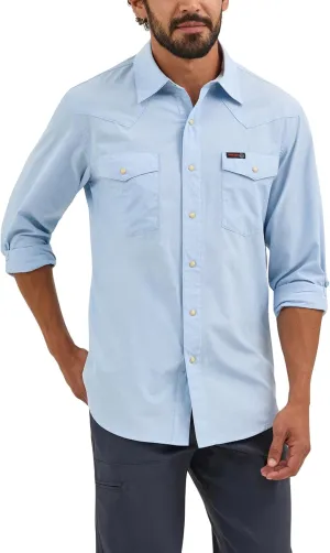 ATG by Wrangler Men's Western Drover Button-Down Shirt