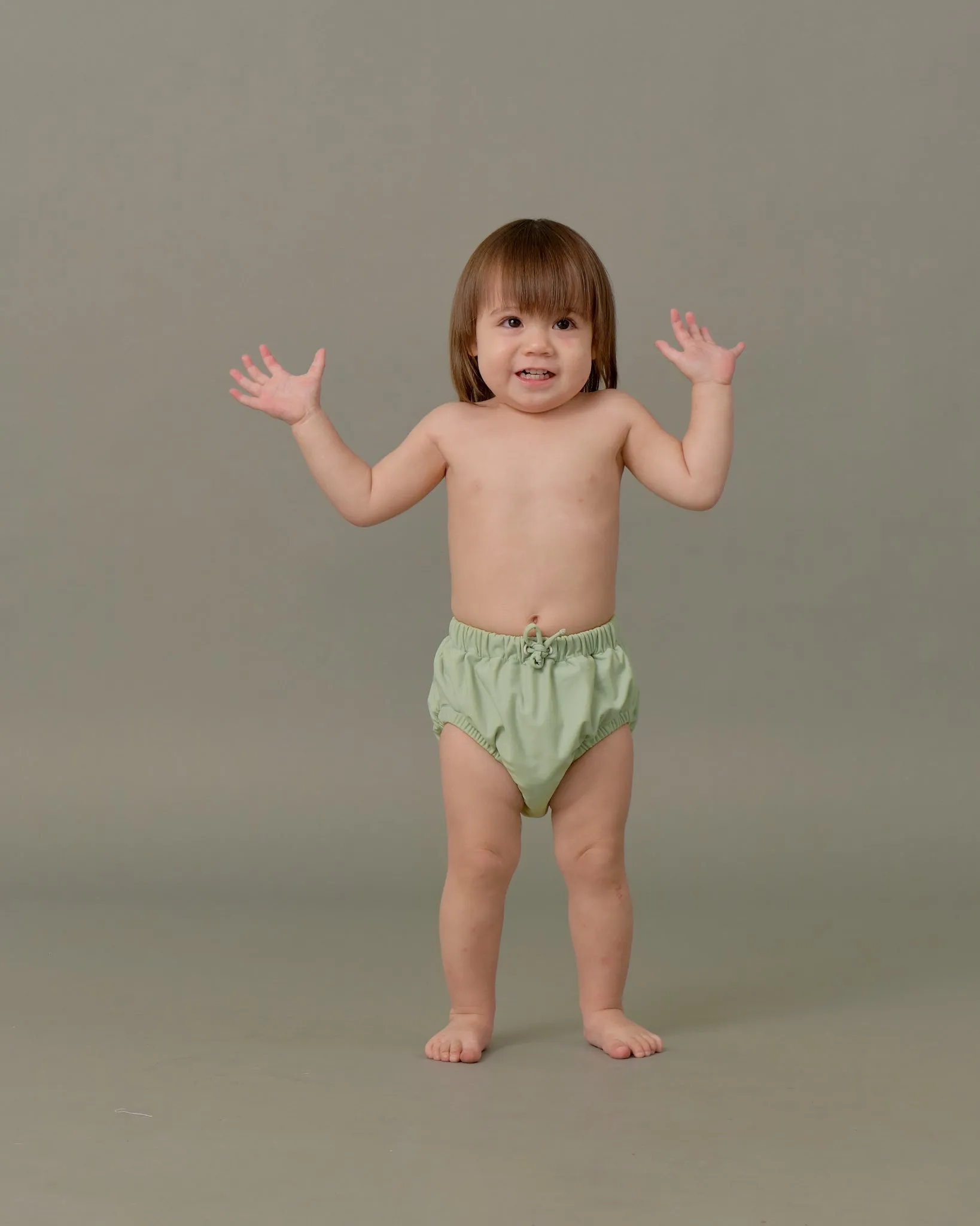 Baby Swim Nappy in Jade