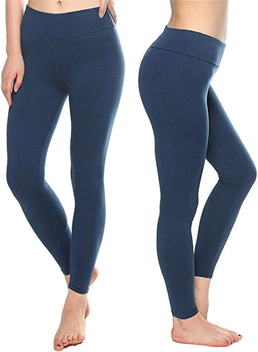 Baihetu High Waist Leggings with Inner Pocket Super Soft Yoga Pants for Women
