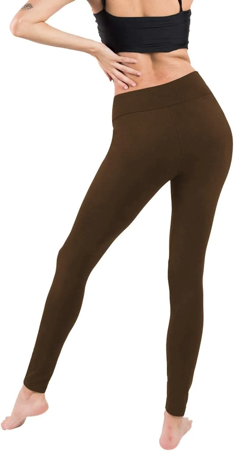 Baihetu High Waist Leggings with Inner Pocket Super Soft Yoga Pants for Women