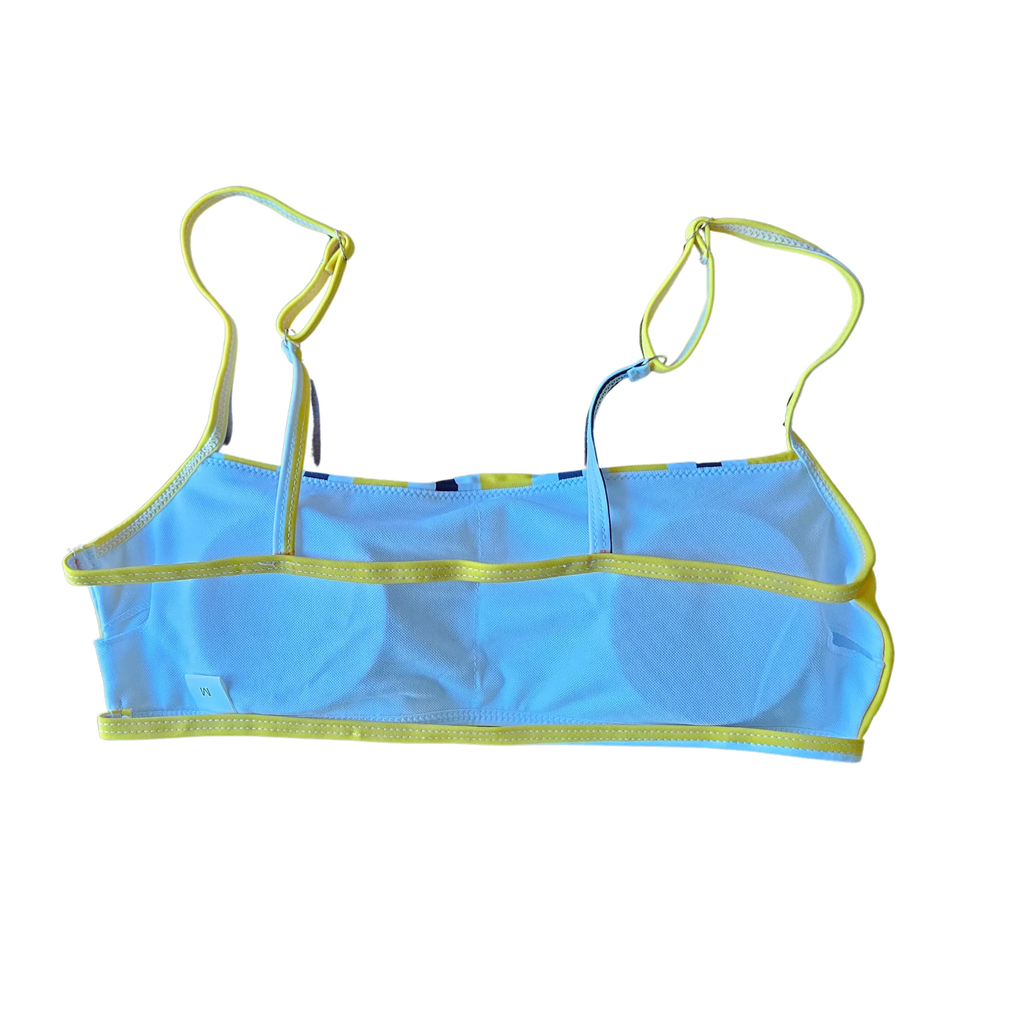 Bandeau Strap String Bikini Set