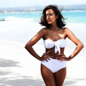 Bardot Toweling Hi Waist Bikini