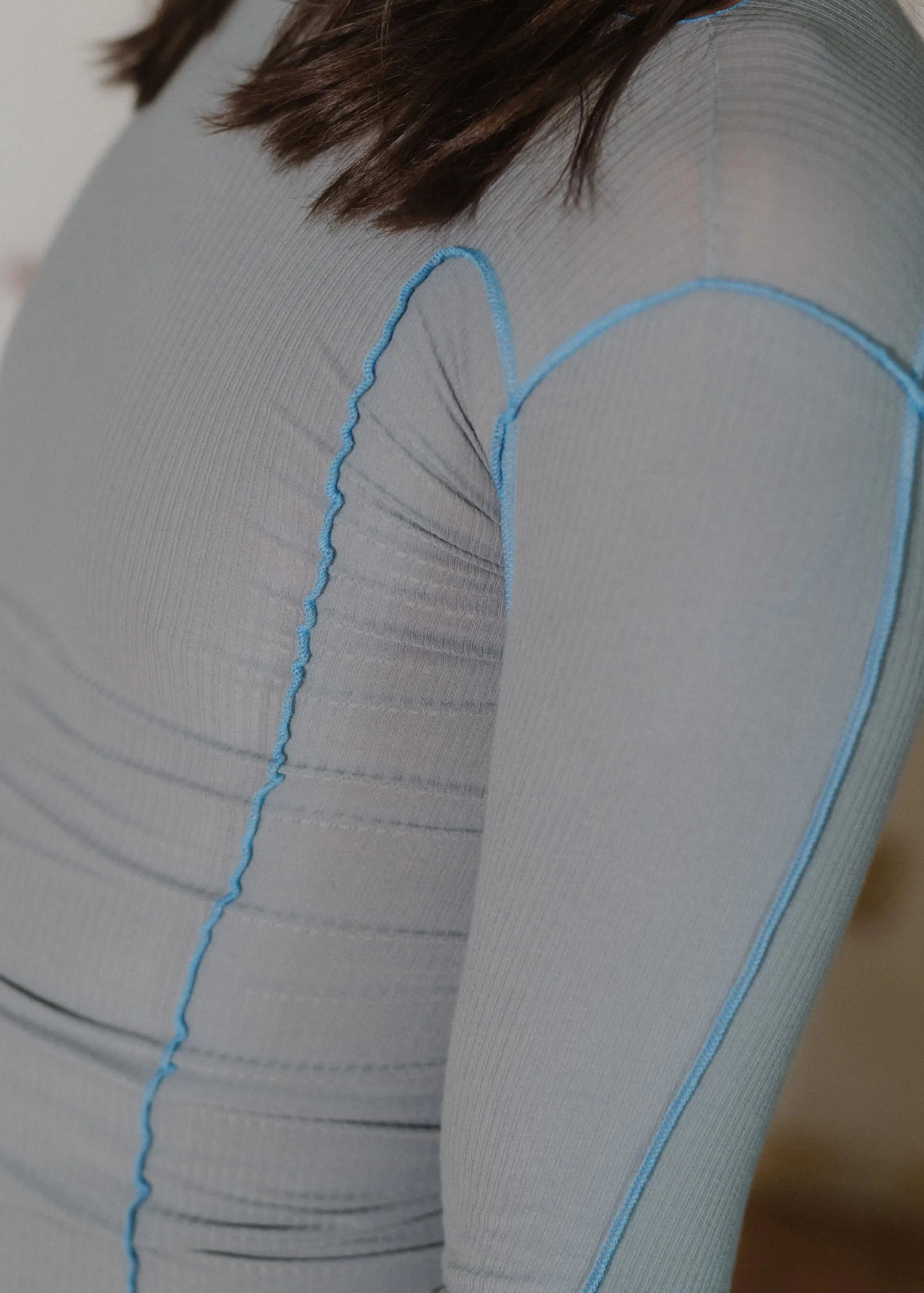Baserange Omato Long Sleeve (Bow Blue)