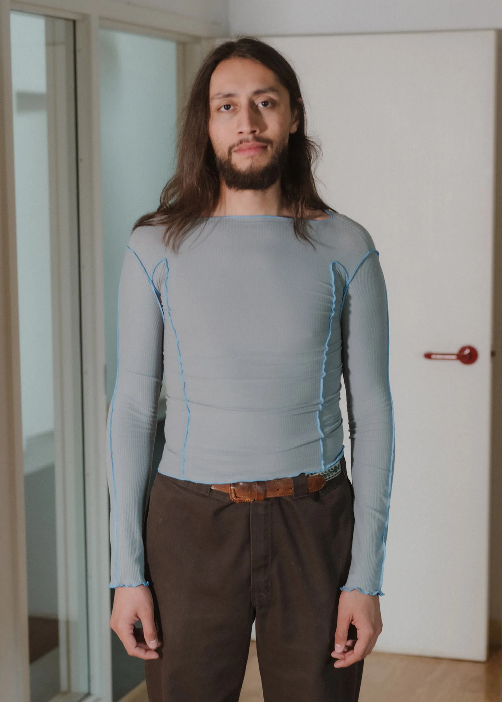 Baserange Omato Long Sleeve (Bow Blue)