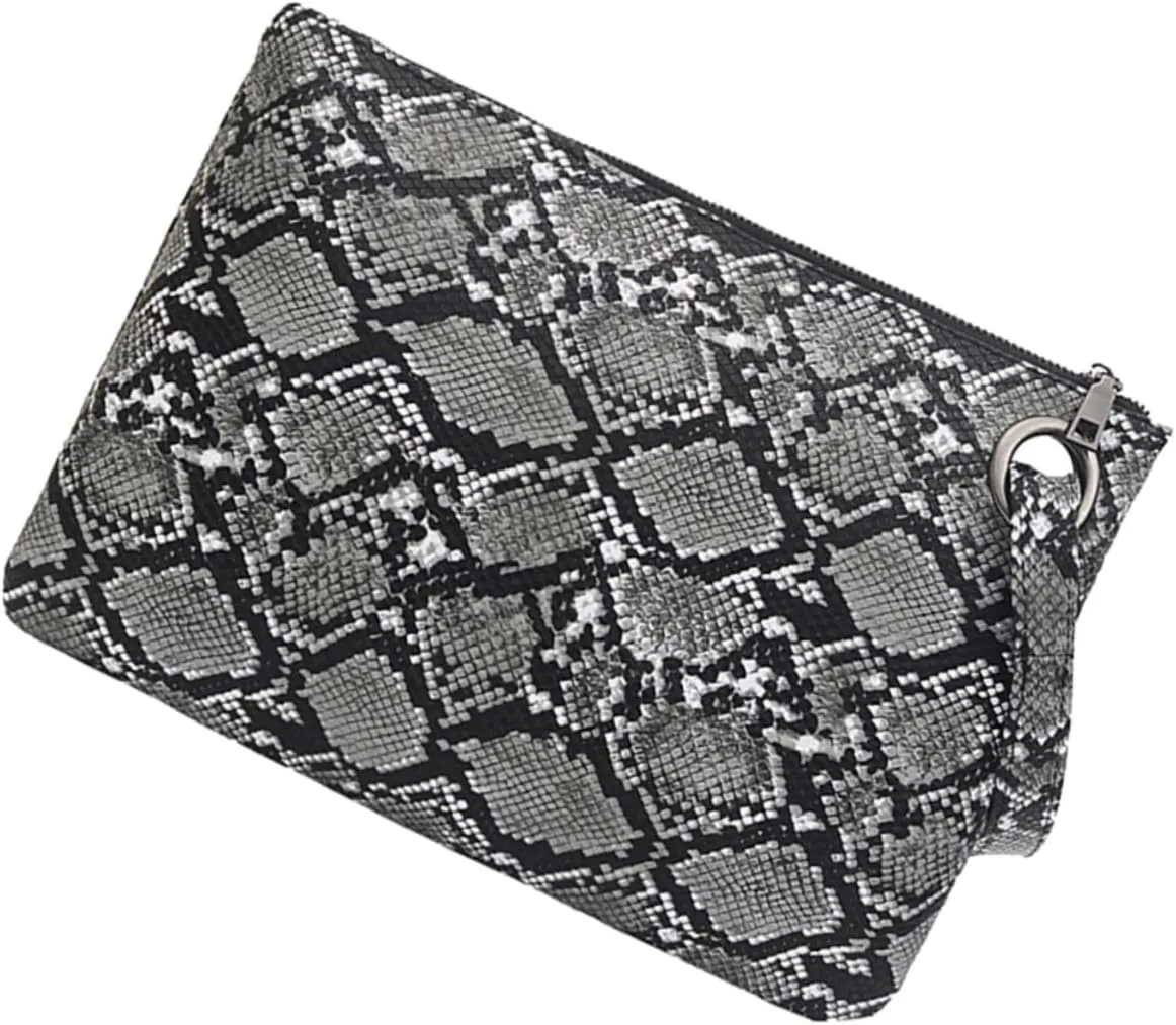 BESTYASH Bucket Bags for Women Snakeskin Envelope Bag Large Capacity Purse Stylish Pouch
