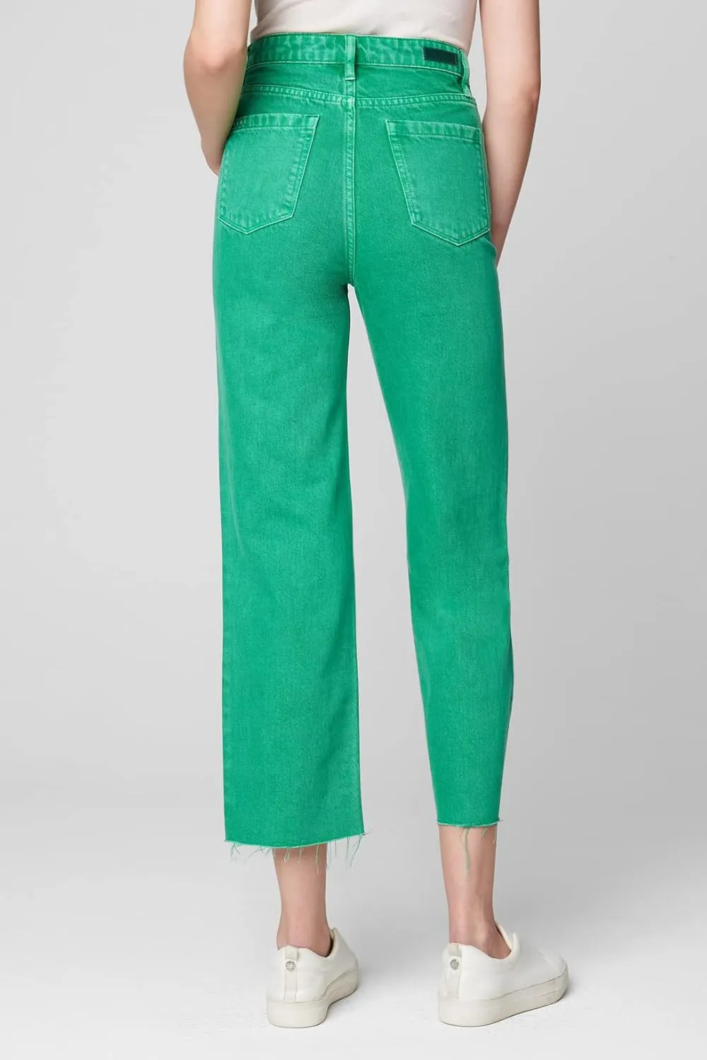 [BLANKNYC] Womens Straight Leg Five Pocket Green Colored Jeans, Stylish Pants & Designer Clothing