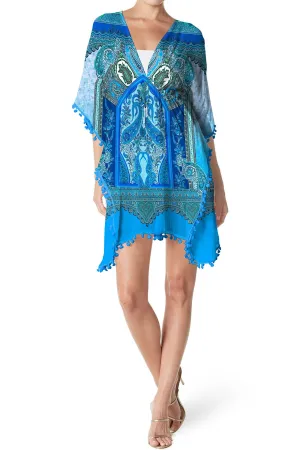 Blue Swim Coverup for Women