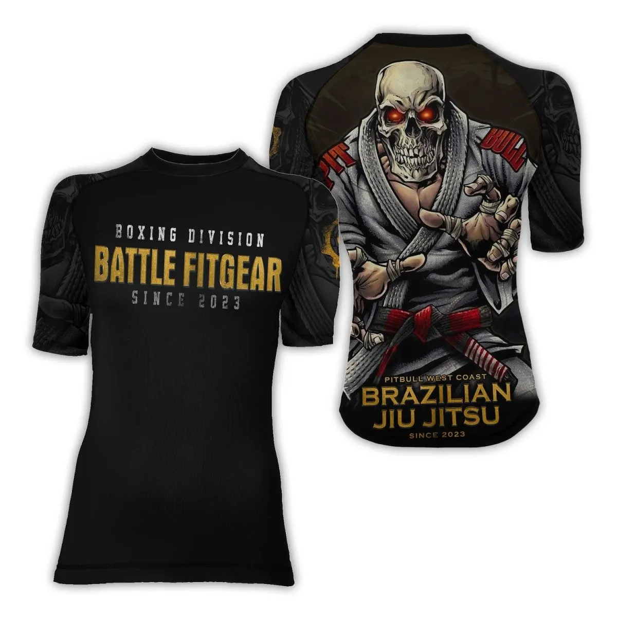 Boxing Division Women's Short Sleeve Rash Guard