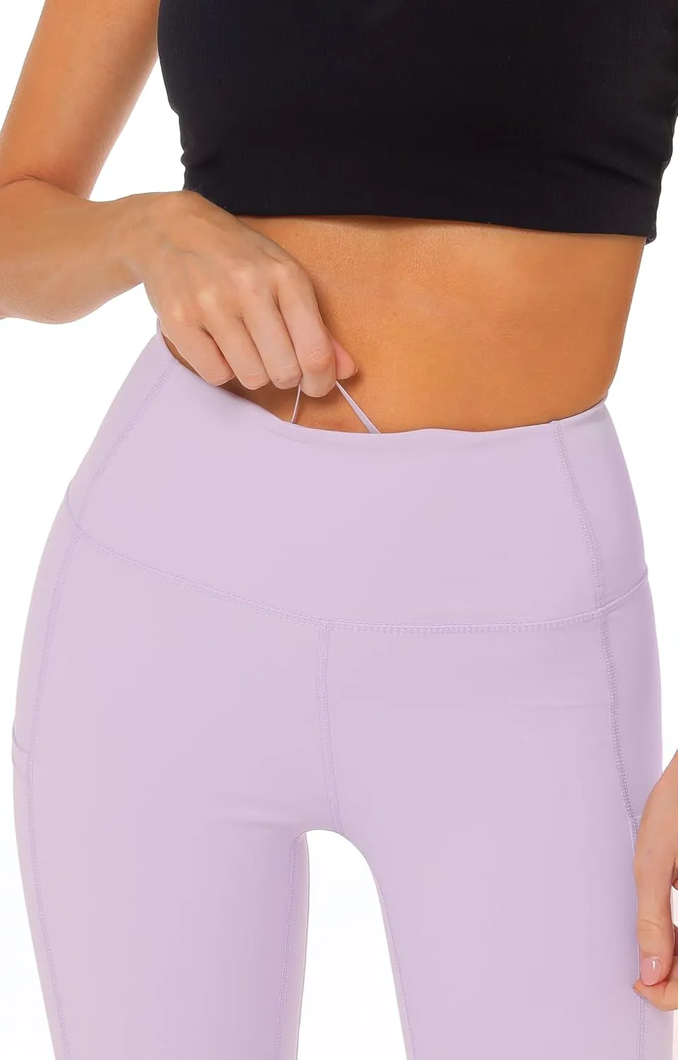 Buttery Soft Tummy Control Workout Leggings with Pockets for Women High Waisted Athletic Yoga Pants
