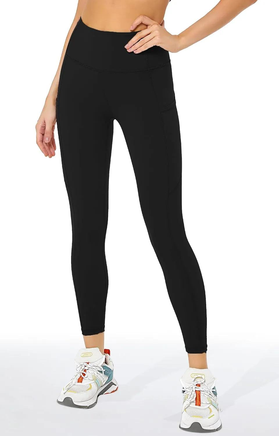 Buttery Soft Tummy Control Workout Leggings with Pockets for Women High Waisted Athletic Yoga Pants