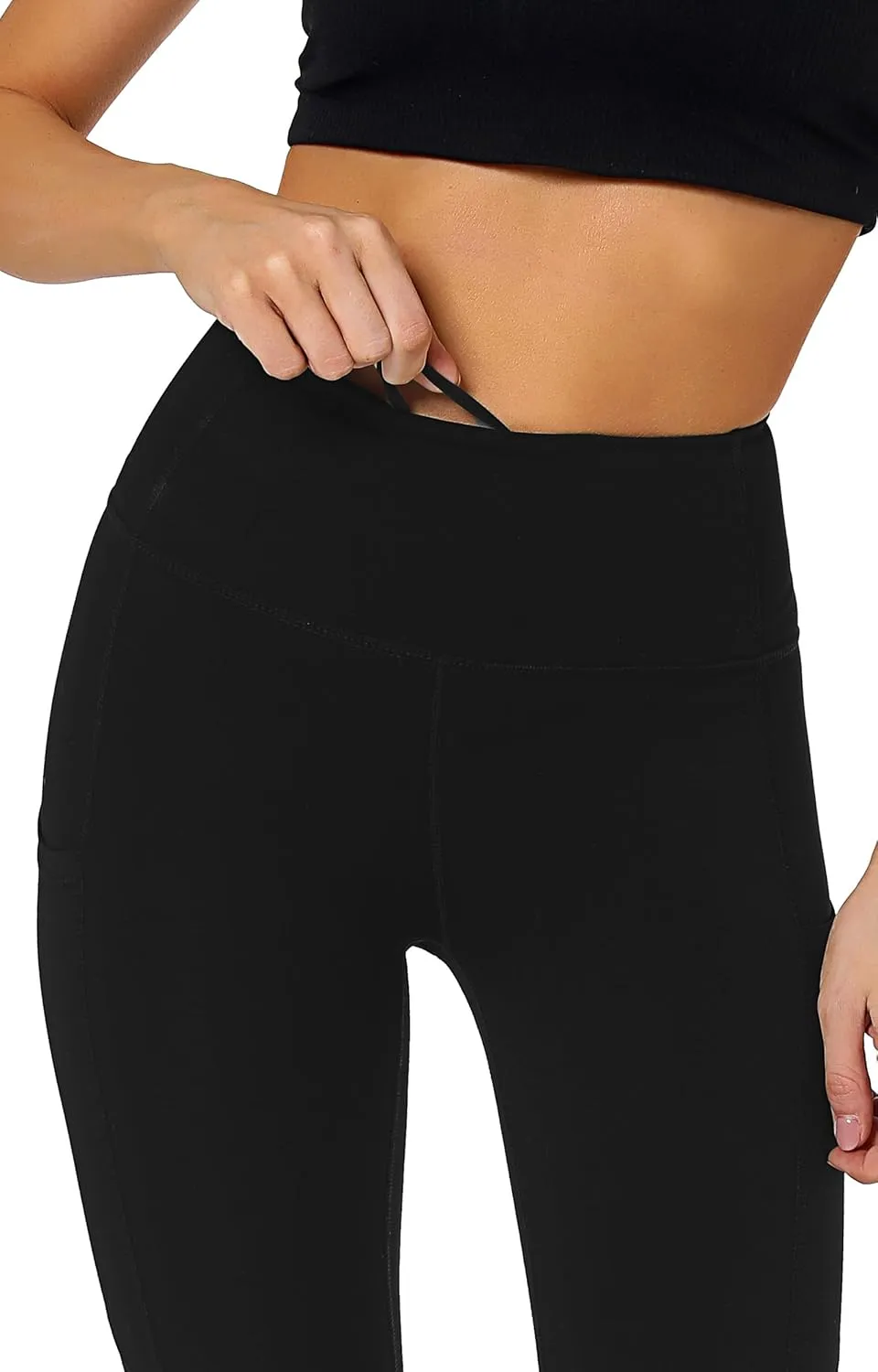 Buttery Soft Tummy Control Workout Leggings with Pockets for Women High Waisted Athletic Yoga Pants