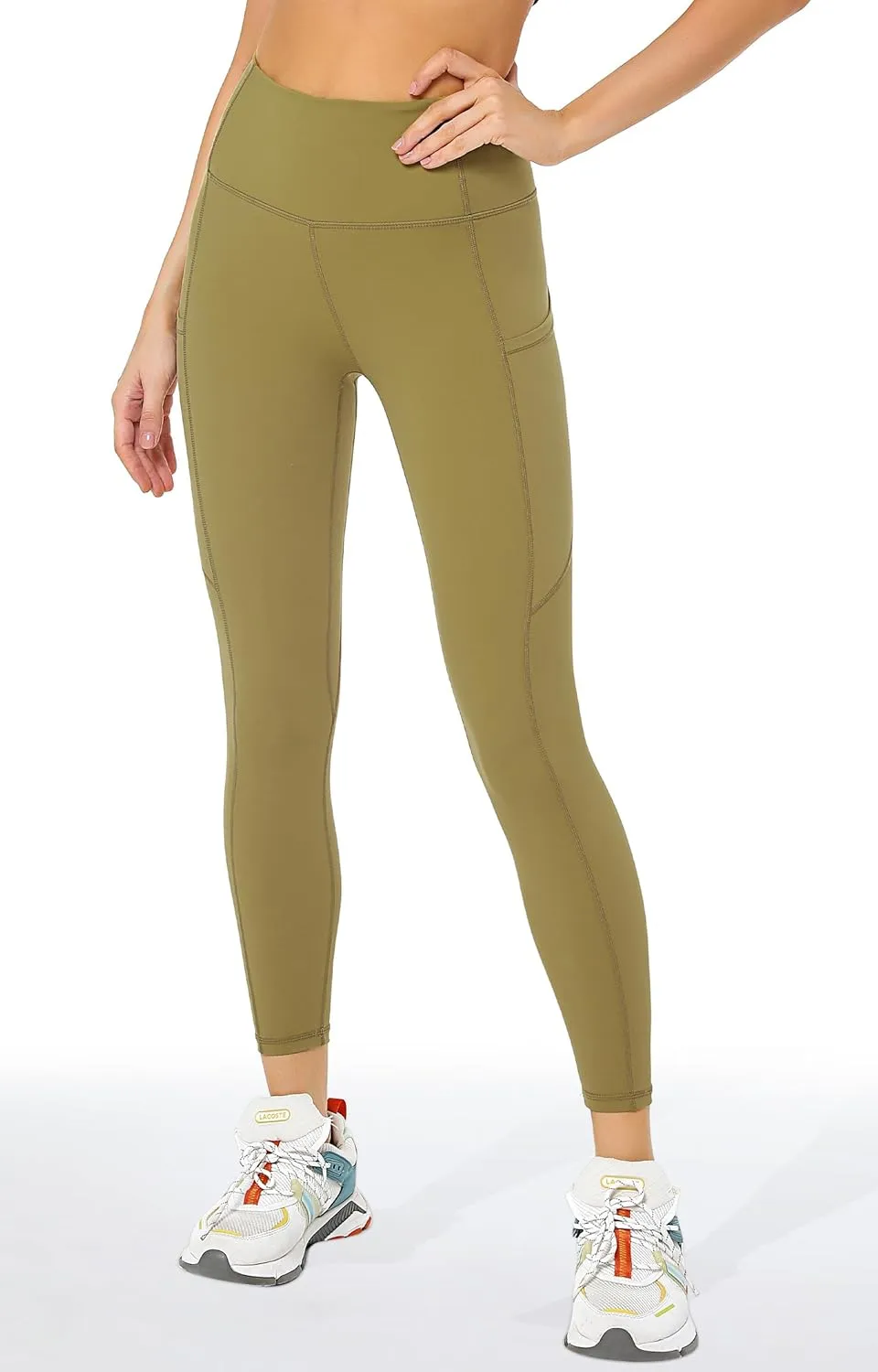 Buttery Soft Tummy Control Workout Leggings with Pockets for Women High Waisted Athletic Yoga Pants