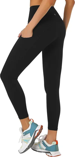 Buttery Soft Tummy Control Workout Leggings with Pockets for Women High Waisted Athletic Yoga Pants