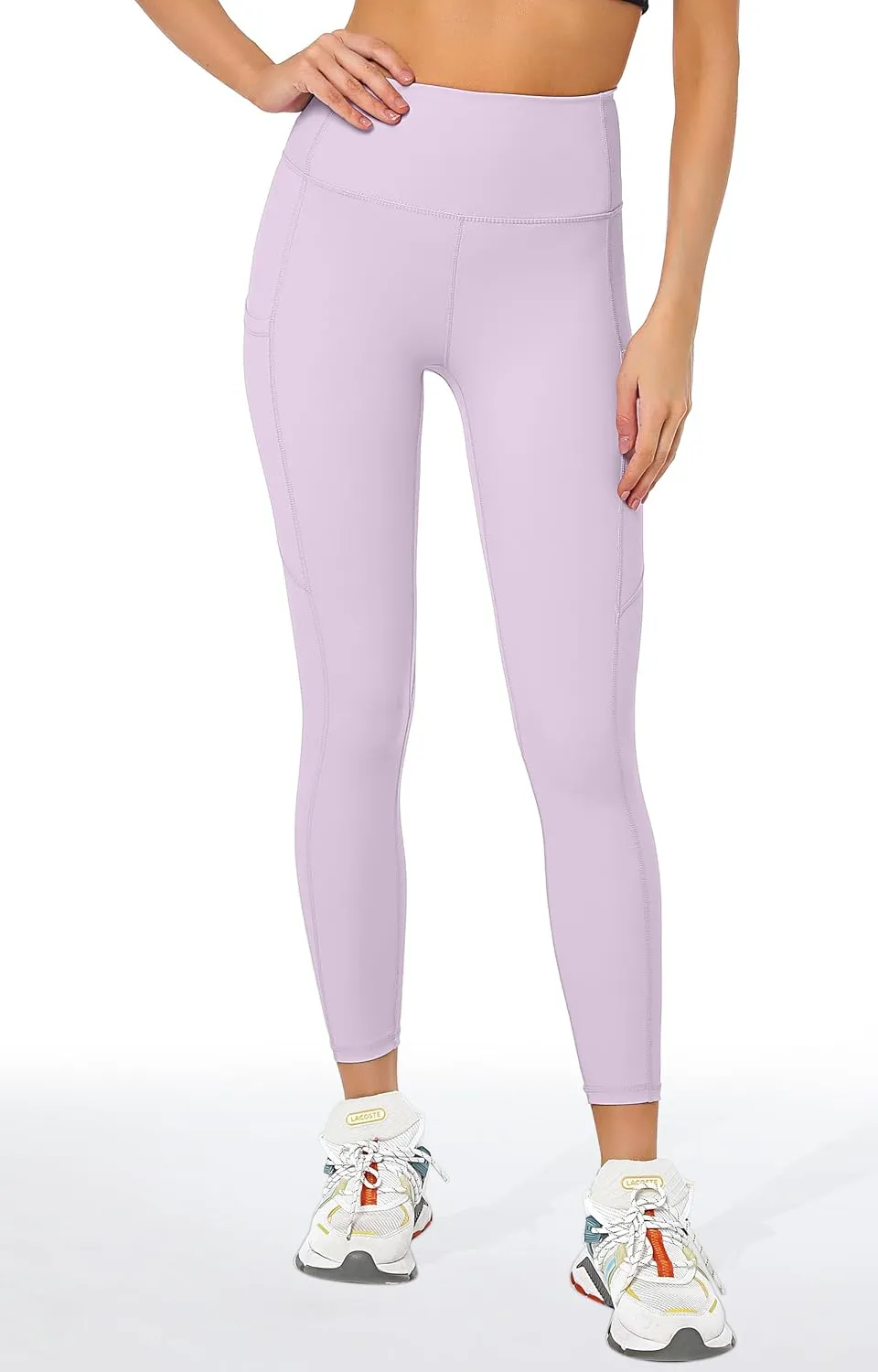 Buttery Soft Tummy Control Workout Leggings with Pockets for Women High Waisted Athletic Yoga Pants