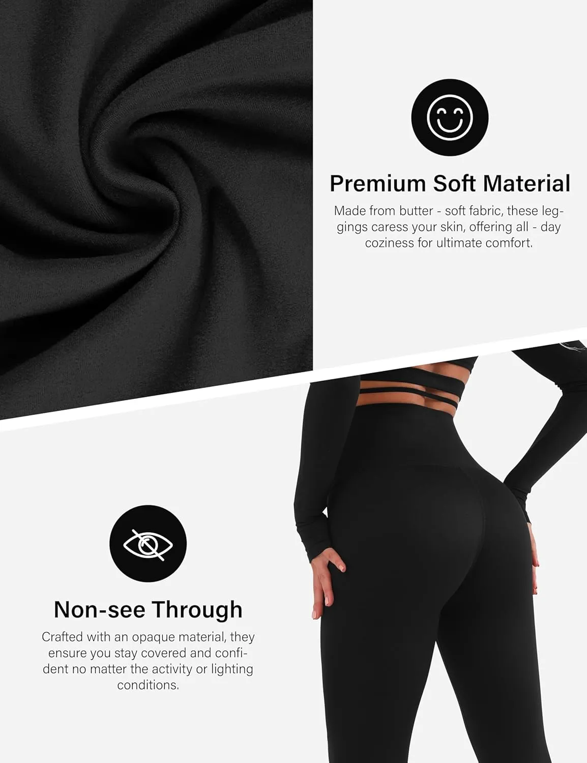 CHARMKING High Waisted Leggings for Women Soft Tummy Control Pants Non See Through Workout Yoga Pants for Running Plus Size