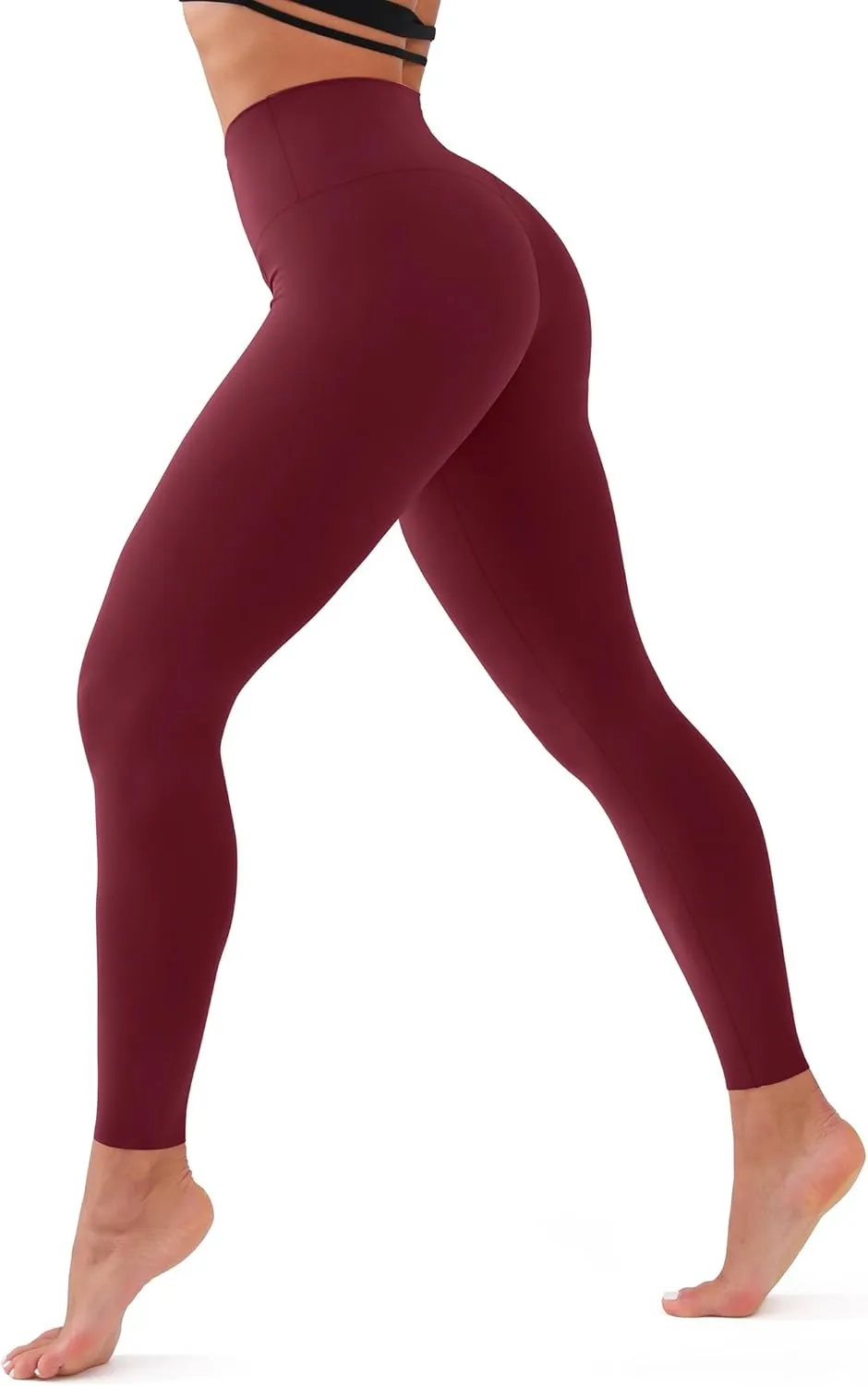 CHARMKING High Waisted Leggings for Women Soft Tummy Control Pants Non See Through Workout Yoga Pants for Running Plus Size