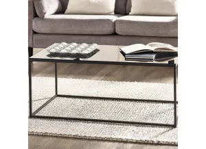 Chicago Smoked Glass Rectangular Coffee Table