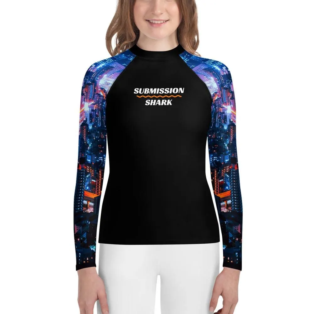 City Lights ~ Youth Rash Guard