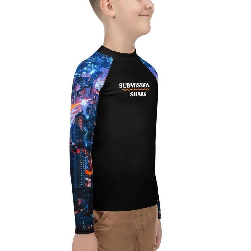 City Lights ~ Youth Rash Guard