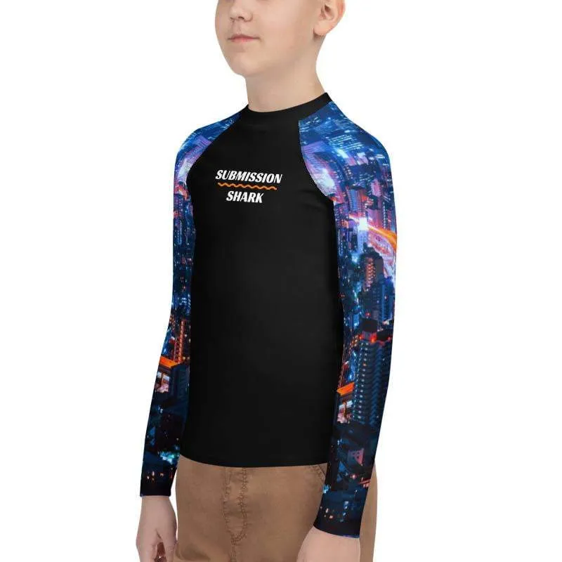 City Lights ~ Youth Rash Guard
