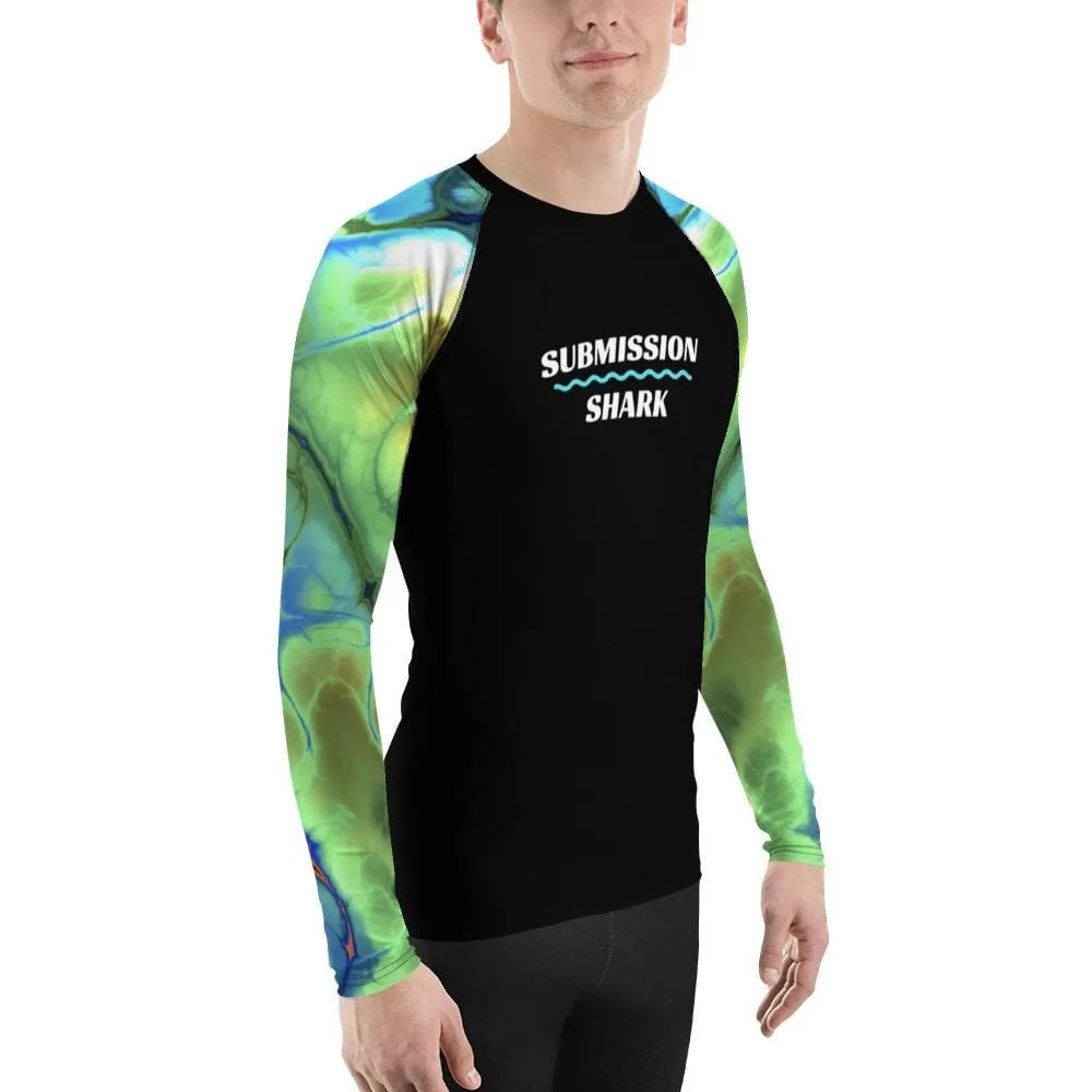 Color Splash ~ Men's BJJ Rash Guard