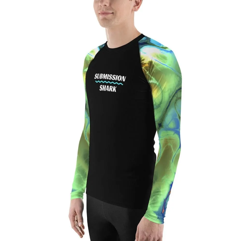 Color Splash ~ Men's BJJ Rash Guard