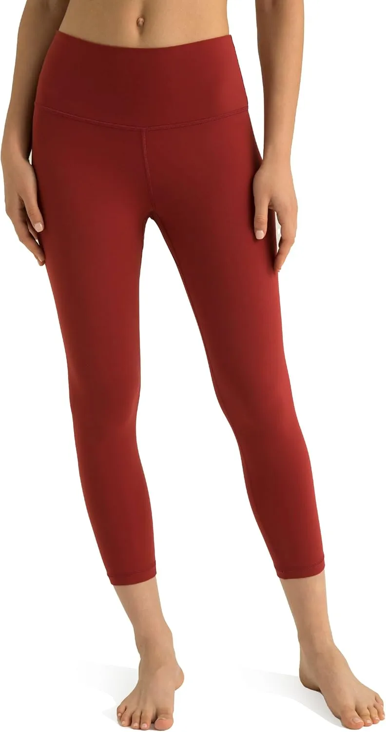 Colorfulkoala Women's Dreamlux High Waisted Workout Leggings Buttery Soft 21" Inseam Yoga Pants