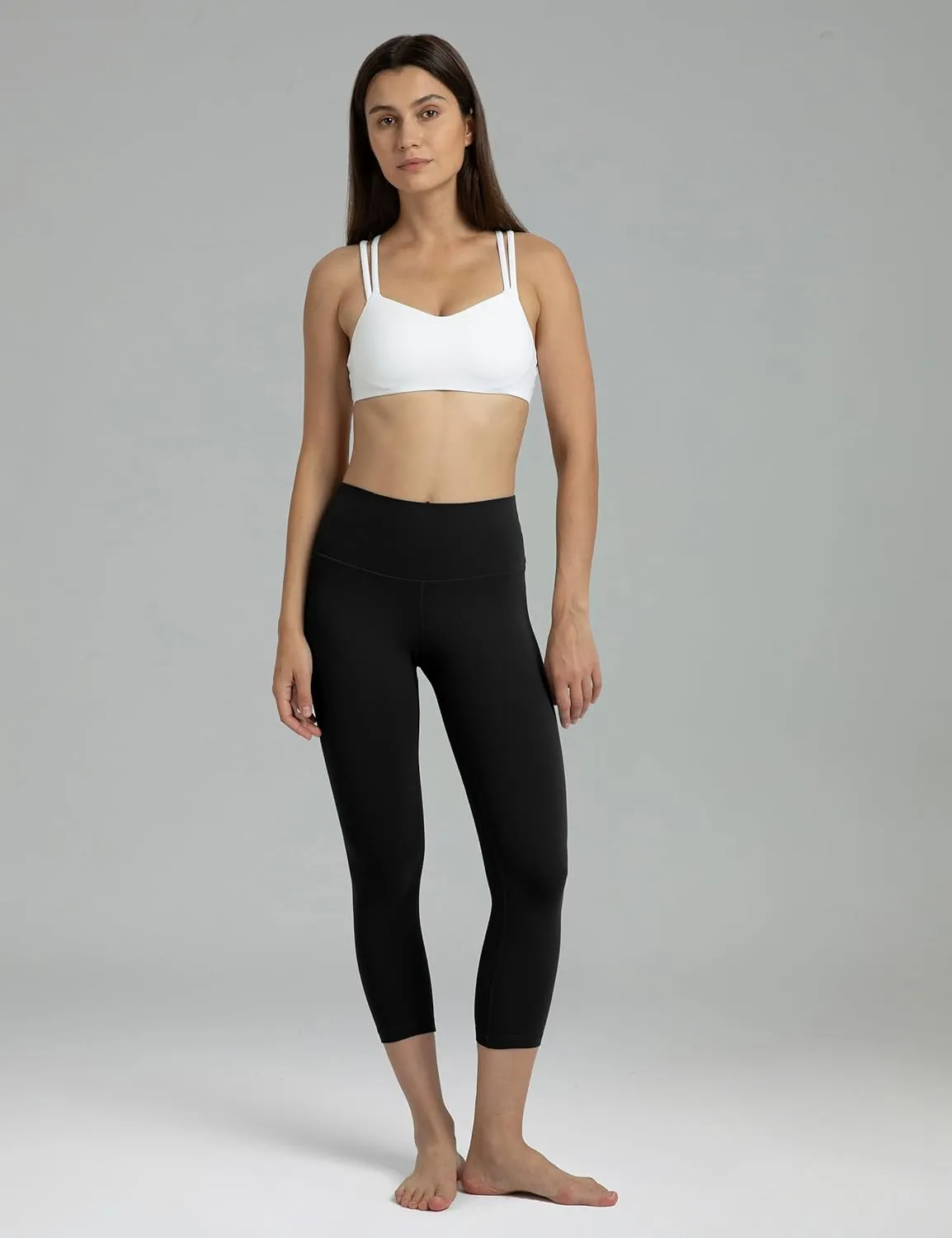 Colorfulkoala Women's Dreamlux High Waisted Workout Leggings Buttery Soft 21" Inseam Yoga Pants