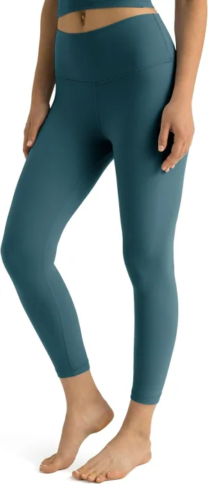Colorfulkoala Women's Dreamlux High Waisted Workout Leggings Buttery Soft 21" Inseam Yoga Pants