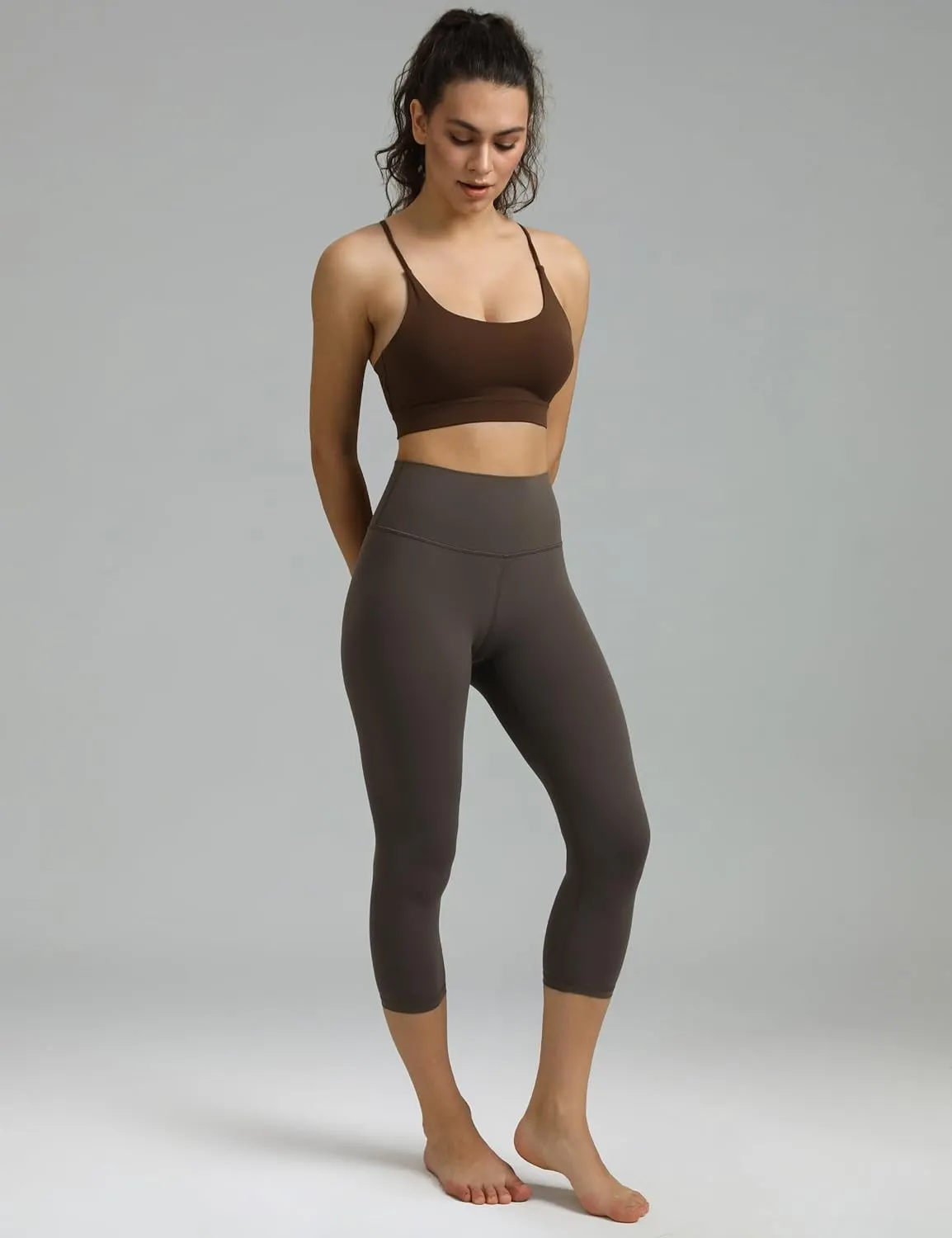 Colorfulkoala Women's Dreamlux High Waisted Workout Leggings Buttery Soft 21" Inseam Yoga Pants