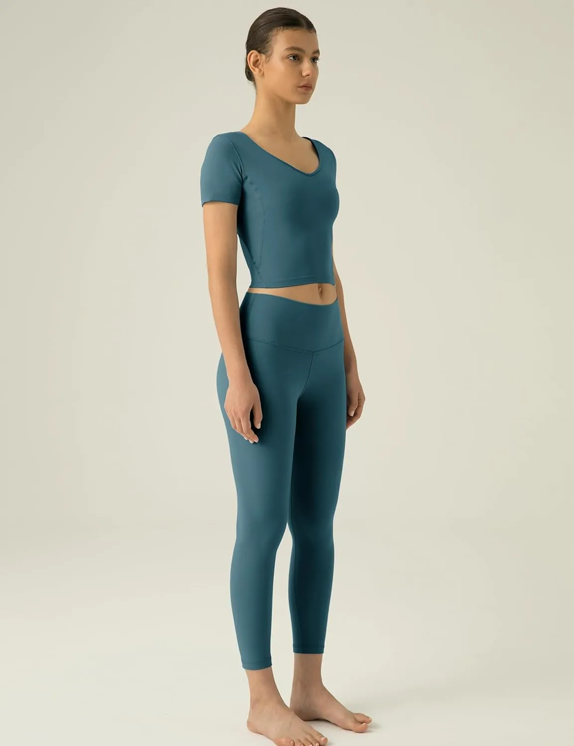 Colorfulkoala Women's Dreamlux High Waisted Workout Leggings Buttery Soft 21" Inseam Yoga Pants