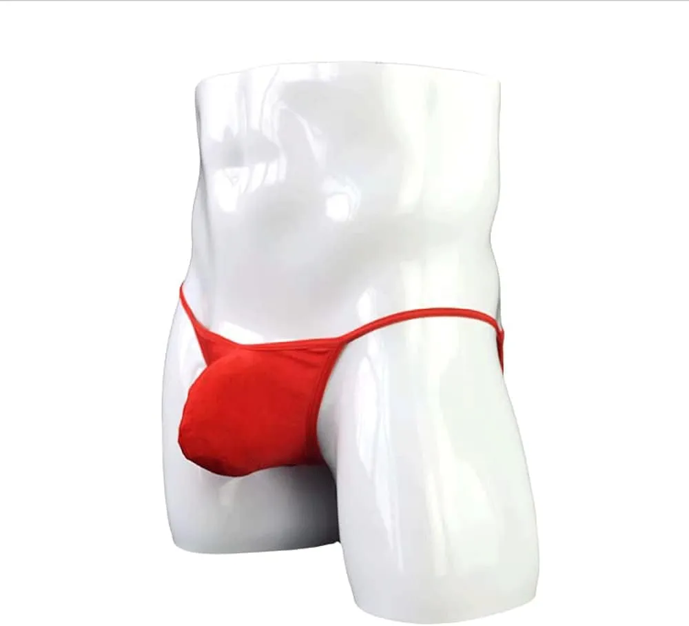 COMLIFE Men's Soft Low Waist Briefs Under Panties Breathable Bulge Enhancing Underwear Tagless