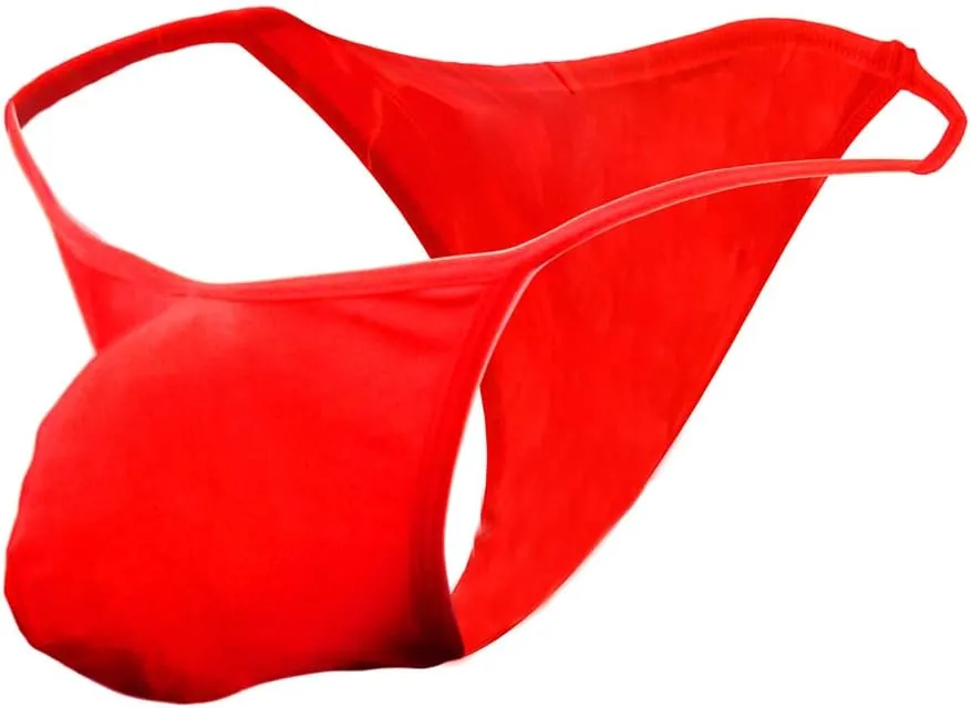 COMLIFE Men's Soft Low Waist Briefs Under Panties Breathable Bulge Enhancing Underwear Tagless