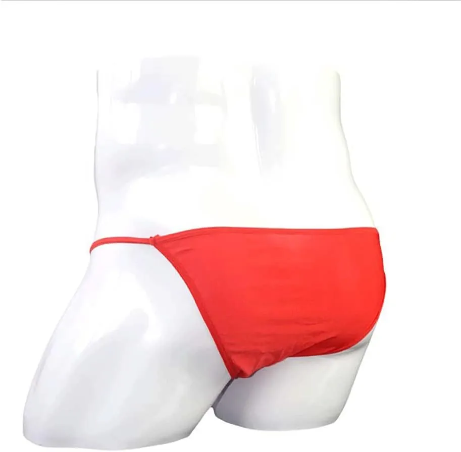 COMLIFE Men's Soft Low Waist Briefs Under Panties Breathable Bulge Enhancing Underwear Tagless